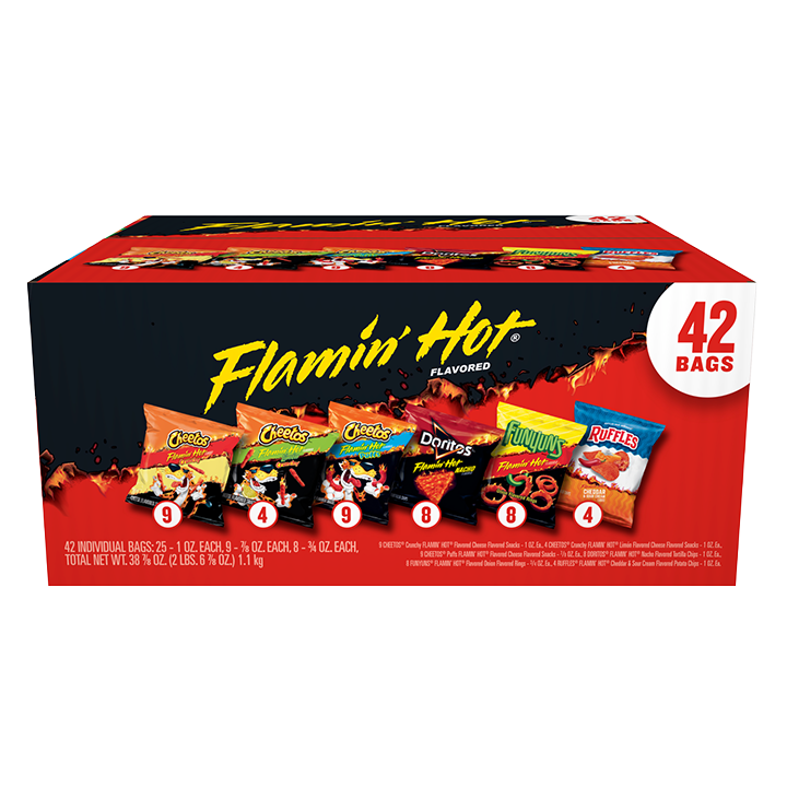 FRITO-LAY® Flamin' Hot Mix Mega Size Variety Pack | Variety Packs